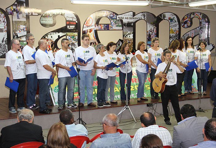 Apresentacao do Coral da Cetesb