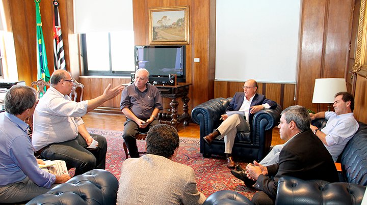 sintaema em reuniao com Geraldo Alckmin