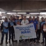 Contra a privatização Sabesp Metrô e CPTM12
